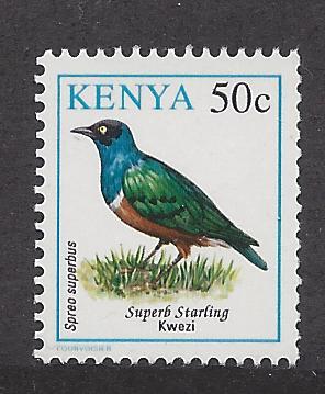 Kenya, 594, Birds Single,**MNH**