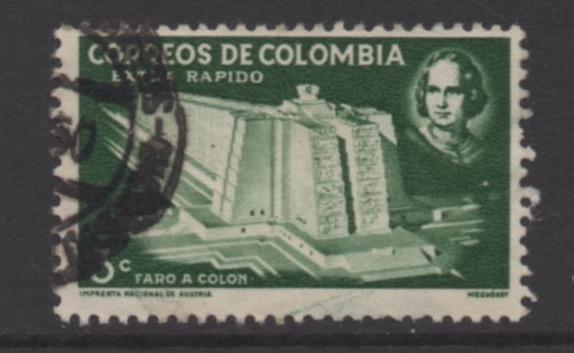 Colombia Scott #  C306  USED  single