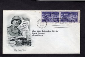 1026 Gen. Patton, FDC Artmaster addressed