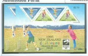 New Zealand #B150A/B Mint (NH) Souvenir Sheet