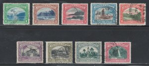 Trinidad & Tobago 1935 Island Scenes Scott # 34 - 42 Used