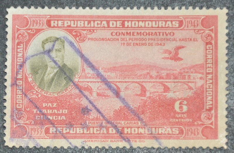 DYNAMITE Stamps: Honduras Scott #332 – USED