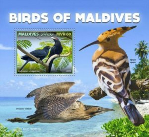 Maldives - 2019 Birds of Maldives - Stamp Souvenir Sheet - MLD190603b