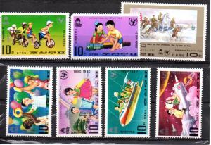 Korea - DPR (North)1906-1912 MNH