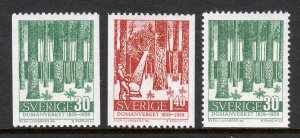 Sweden - Scott #544-546 - MH - Pulled perf #546 - SCV $6.10