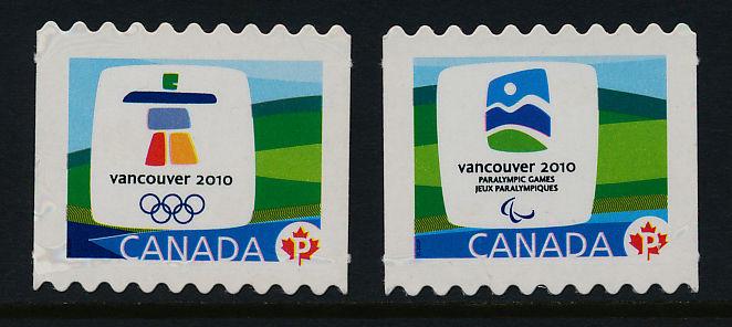 Canada 2307Ai-7Bii MNH Winter Olympic Emblems