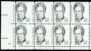 1861, MNH 20¢ Misperfed PB of 20 Stamps Big And Small Stamp Errors - Stuart Katz