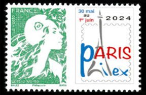 Scott #6607 Paris Show MNH