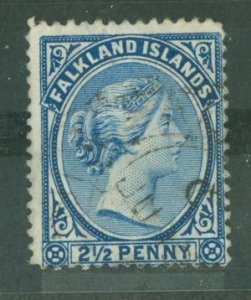 Falkland Islands #14 Used Single