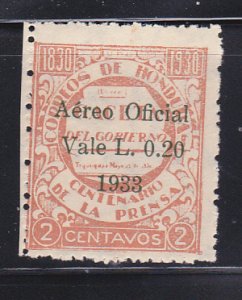 Honduras CO17 MH Overprint