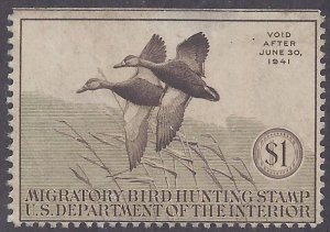 US Scott #RW7 Unused Duck stamp NG F-VF