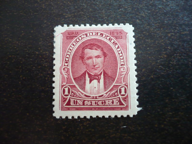 Stamps - Ecuador - Scott# 53 - Mint Hinged Part Set of 1 Stamp
