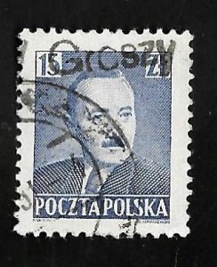 Poland 1950 - U - Groszy - Scott #480