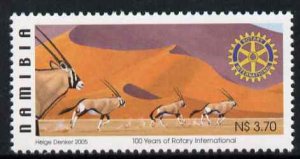 NAMIBIA - 2005 - Rotary International - Perf Single Stamp - Mint Never Hinged