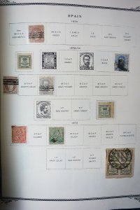 Spain Giant Mint & Used 1800s to 1990s High Opportunity Stamp Collection 