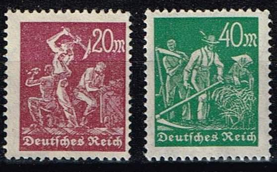 Germany 1923,Sc.#224; 227 MNH