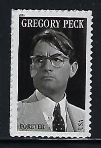 Catalog #4526 Single Forever Stamp Gregory Peck Movie Actor Cinema Hollywood