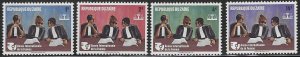 Zaire #814-817 (1975), MNH compl. set, cat. $4.15