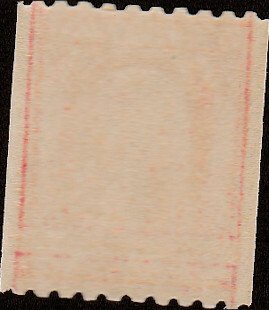 # 488 Mint Hinged Carmine George Washington