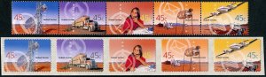 Australia 1962-1971a,MNH. Outback Service, 2001. Telecommunications,Transport,