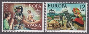 Spain # 1941-1942, Europa - Handicrafts, Mint NH