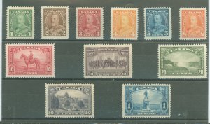 Canada #217-227 Mint (NH) Single (Complete Set) (Jubilee) (King)