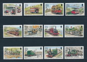 [114146] Isle of Man 1988 Railway trains Eisenbahn  MNH