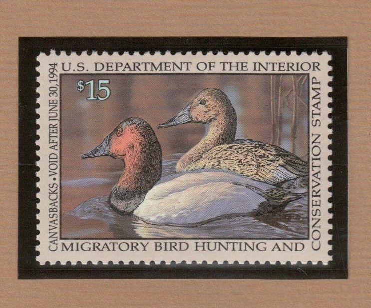 RW60 - Federal Duck Stamp. MNH. OG.