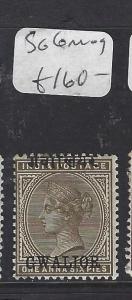 INDIA  GWALIOR   (P0308B)  QV    1A 6P      SG 6     MOG