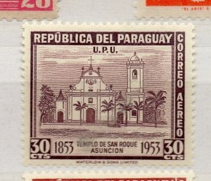 Paraguay 1954 Early Issue Fine Mint Hinged 30c. NW-177912