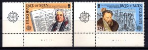 Isle of Man 1982 EUROPA Complete Mint MNH Set SC 212-213