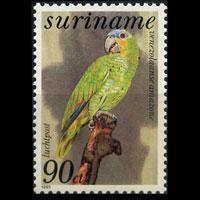 SURINAM 1985 - Scott# C101 Bird-Parrot Set of 1 NH