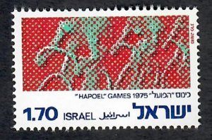 Israel #565 Bicycling MNH single
