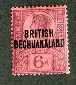 1891 Bechuanaland Sc #36 mlh* cv.$9.75 ( 9173 BCXX5 )