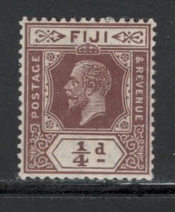 Fiji 1922 King George V 1/4p Scott # 93 MH