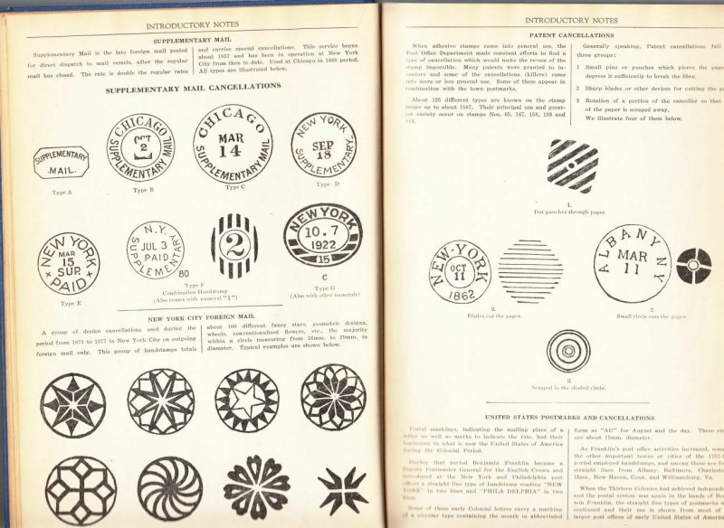 1936 Scott United States Stamp Catalog TIPEX edition 290 pgs hardbound