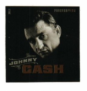 2013 46c Johnny Cash American singer-songwriter, Imperforate Scott 4789a Mint NH