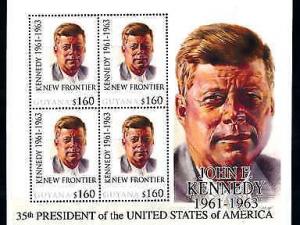 [78528] Guyana 2010 President John F. Kennedy Sheet MNH