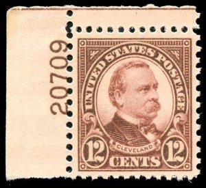 momen: US Stamps #693 Mint OG NH XF-SUP Jumbo