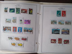 collection on pages Turkish Cyprus 1973-2015 mostly complete CV $1010