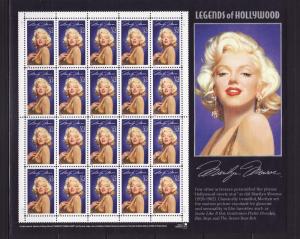 United States 2967 Sheet Set MNH Marilyn Monroe, Actress