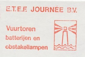 Meter cut Netherlands 1976 Lighthouse - Battery