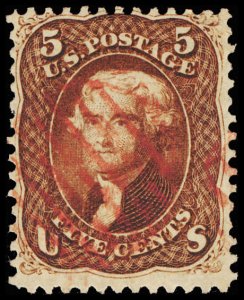 U.S. 1861-66 ISSUES 75  Used (ID # 117742)