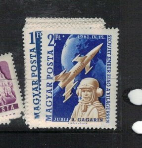 Hungary Space SC 1381-2 MNH (4edo)