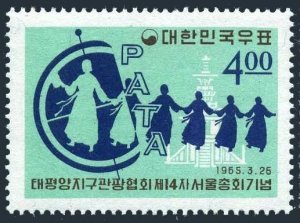 Korea South 468,468a,MNH.Michel 477,Bl.203. Dancing women,PATA 1965.