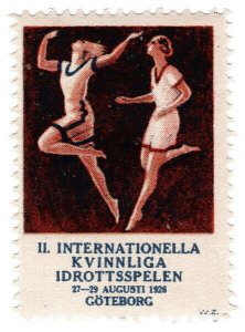 (I.B) Sweden Cinderella : 2nd International Women's Games (Gothenburg 1926)