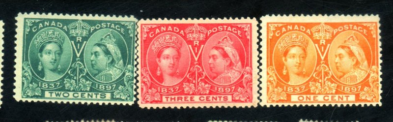 CANADA #51-3 MINT FVF OG HR Cat $98