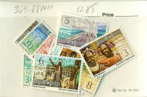 PAPUA NEW GUINEA #369-88, Mint Never Hinged, Scott $12.85