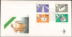 Aruba, Worldwide First Day Cover, Lighthouses, Plants