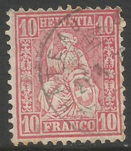 SWITZERLAND 62 VFU Z2528-3